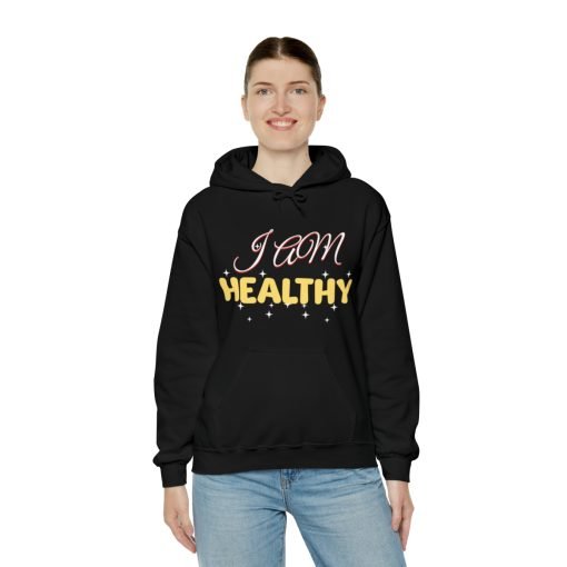 Manifestation Hooded Sweatshirt – I am healthy