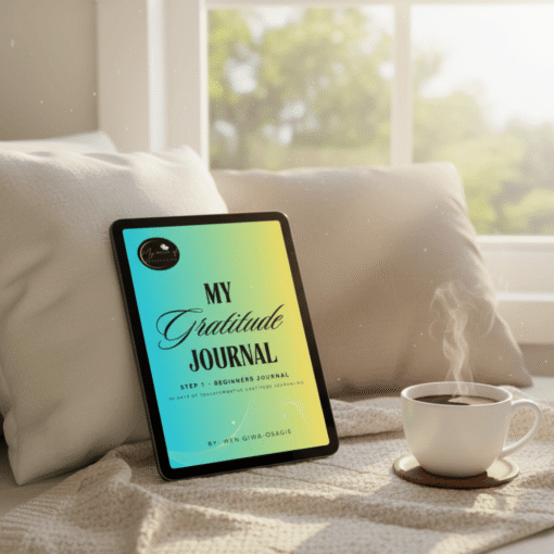 gratitude journal step 1