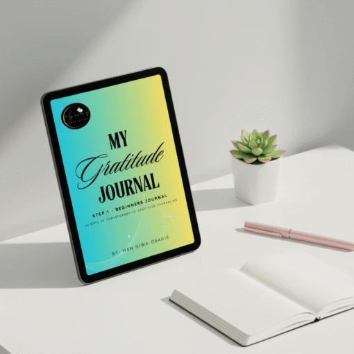 gratitude journal step 1