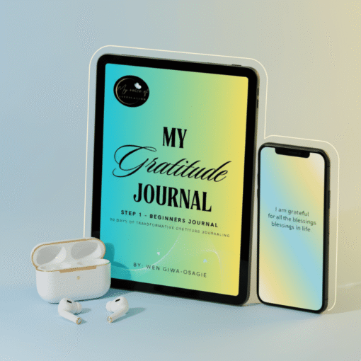 gratitude journal step 1