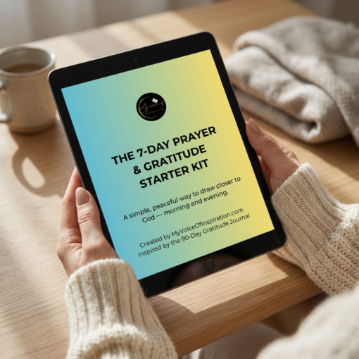 The FREE 7-Day Prayer & Gratitude Starter Kit (Instant PDF)